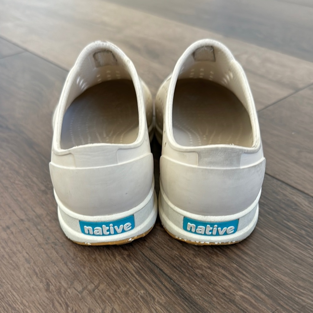 Native Kids Shoes - Cream Mash Speckle Rubber - Picture 6 of 9